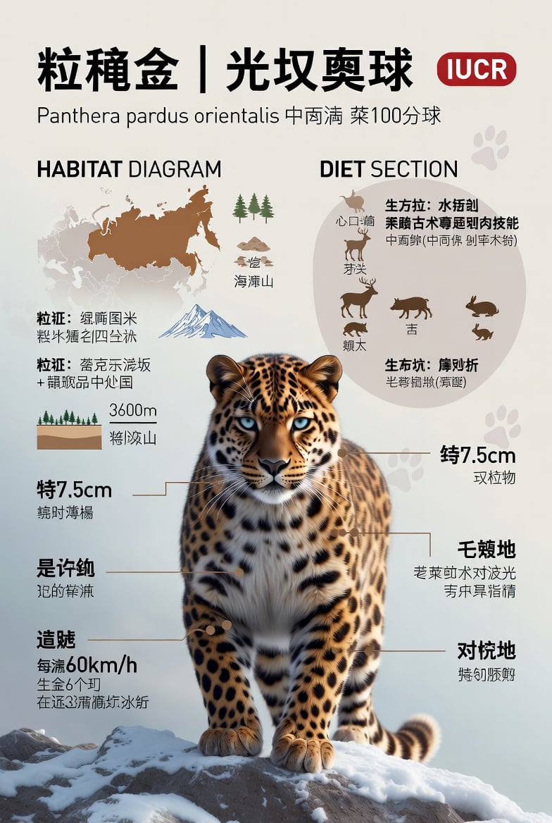 Endangered Animal Chinese Infographic (2)
