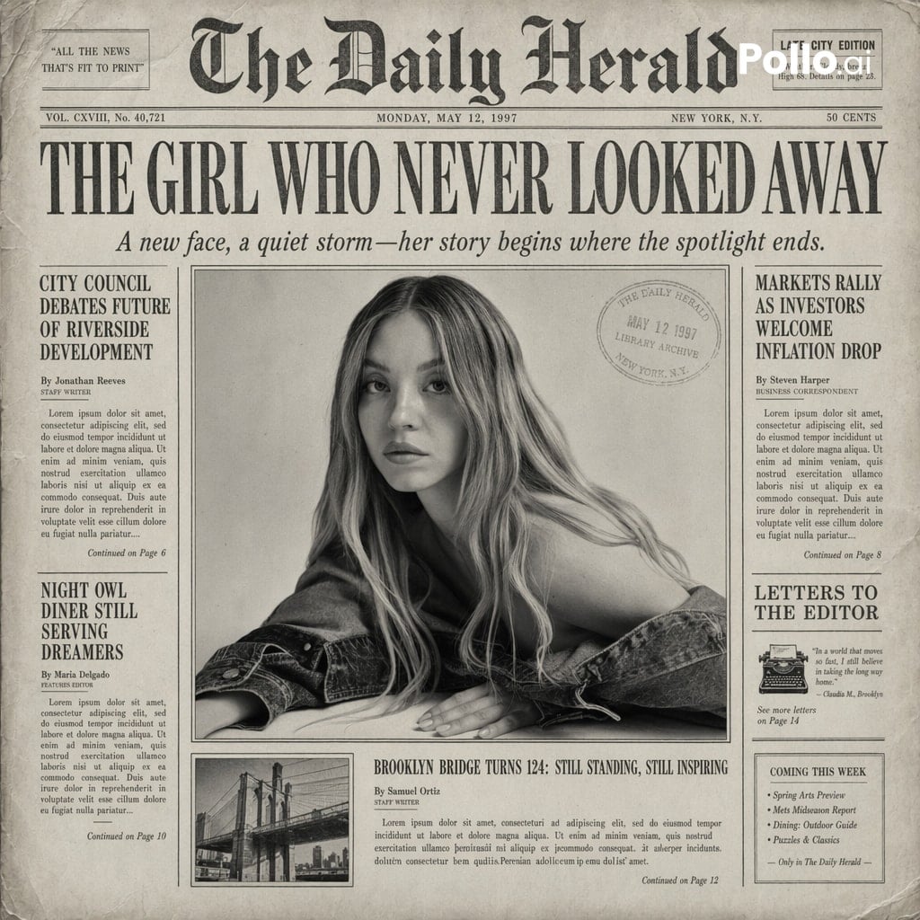 Vintage Newspaper Front Page Feature (3)