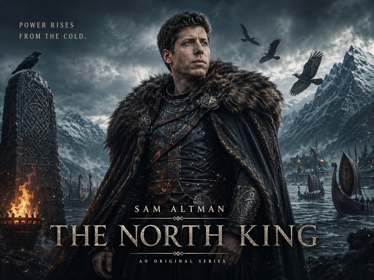 AI Tech Leaders as Kings Movie Poster (2)
