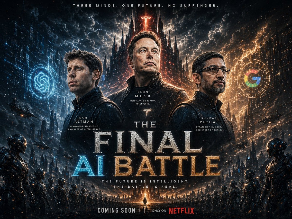 AI Tech Leaders as Kings Movie Poster (4)