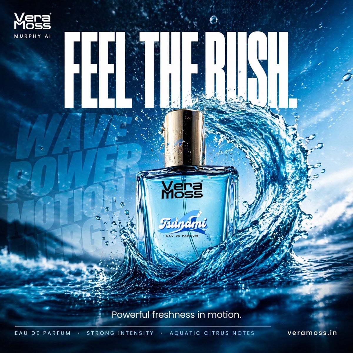 Blue Eau de Parfum Billboard Poster (2)