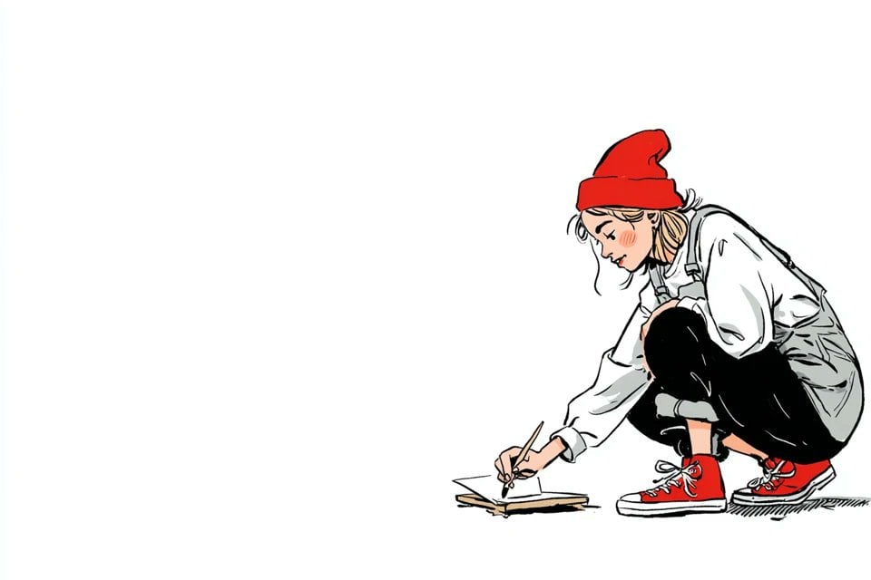 Gemma Correll Style Doodle Character (3)