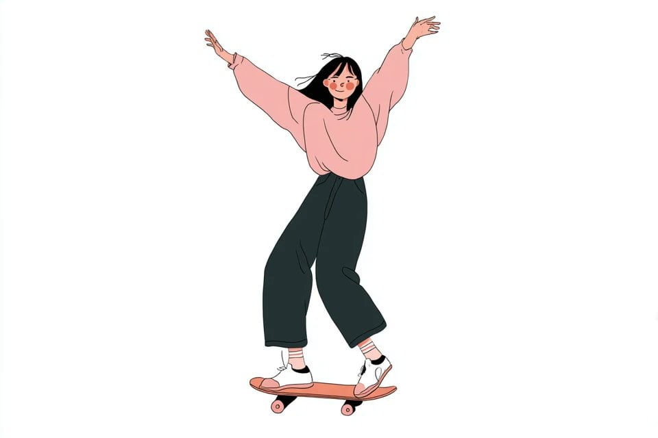 Gemma Correll Style Doodle Character (4)
