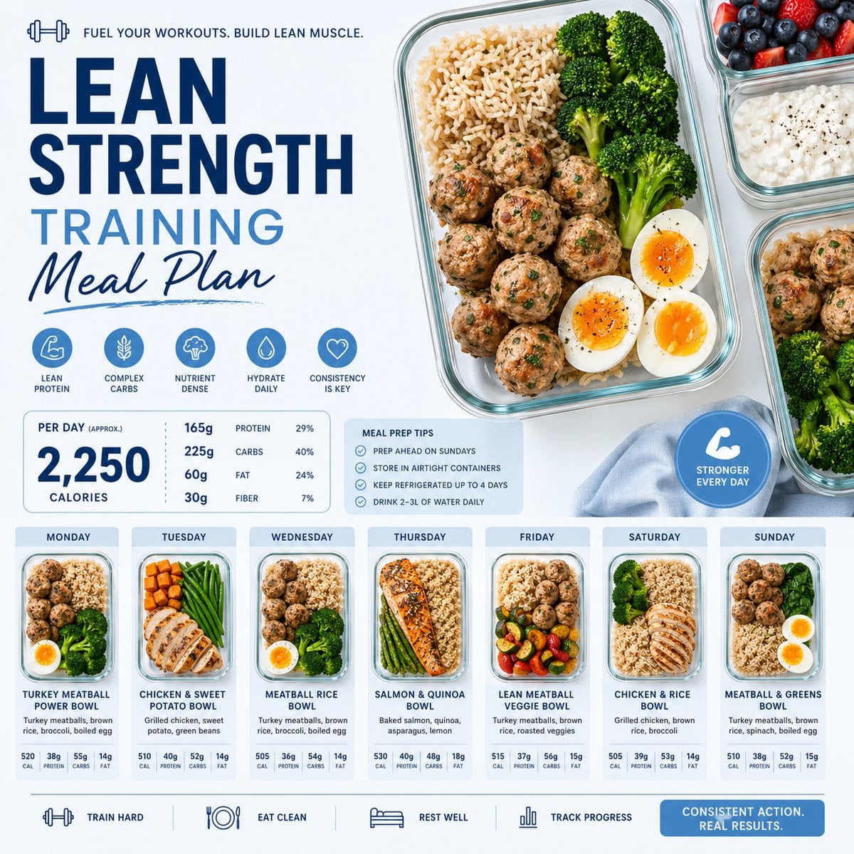 Healthy Meal Prep Plan Poster Template (3)